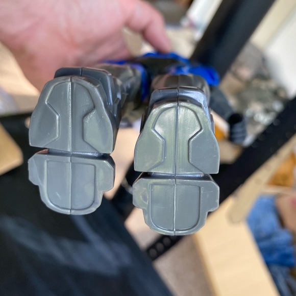 2021 Jazwares Large 12” Halo Infinite Reach Spartan Mark Toy Action Figure Blue - Picture 8 of 10